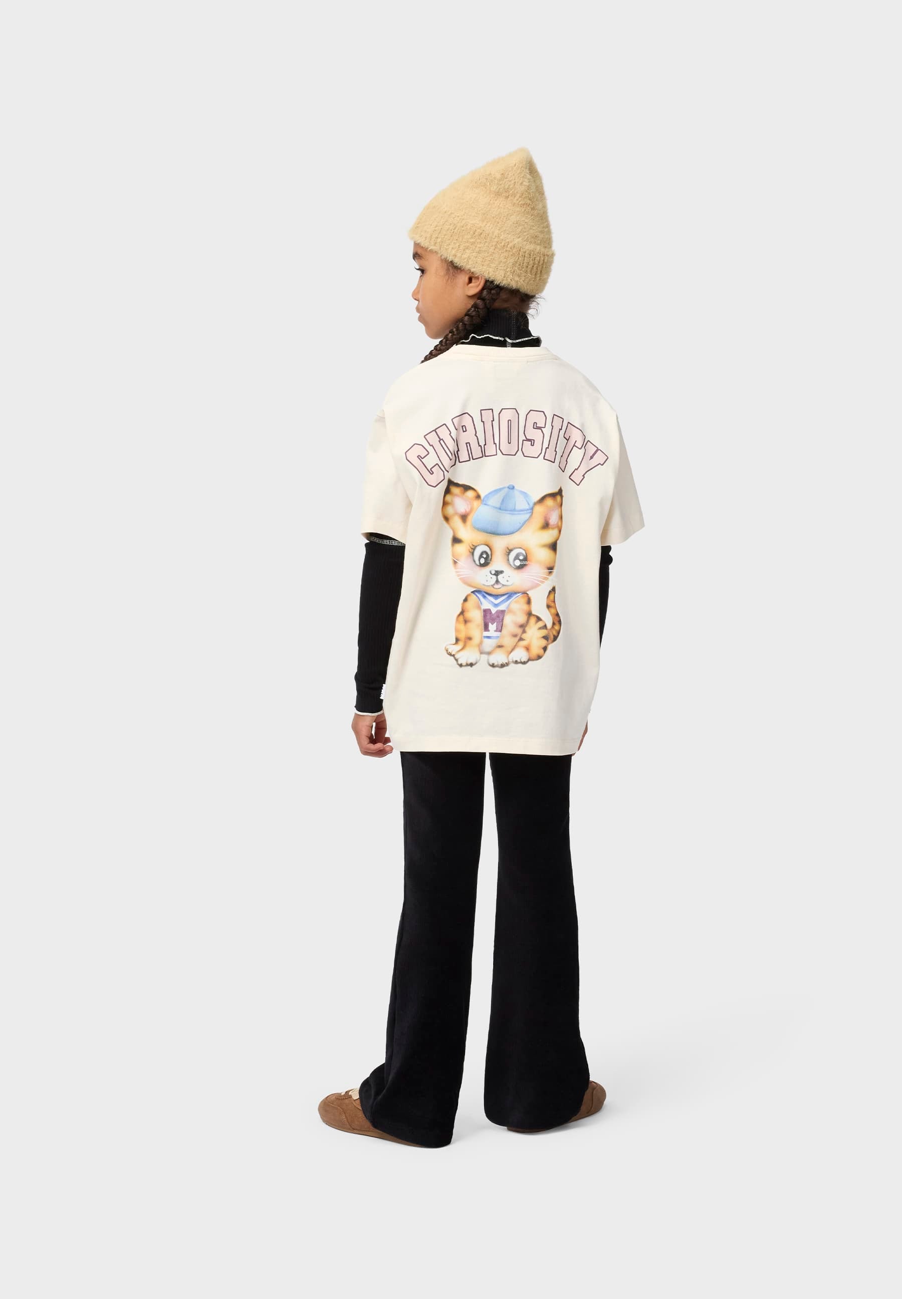 GOTS Riley T-shirt Curious Tiger