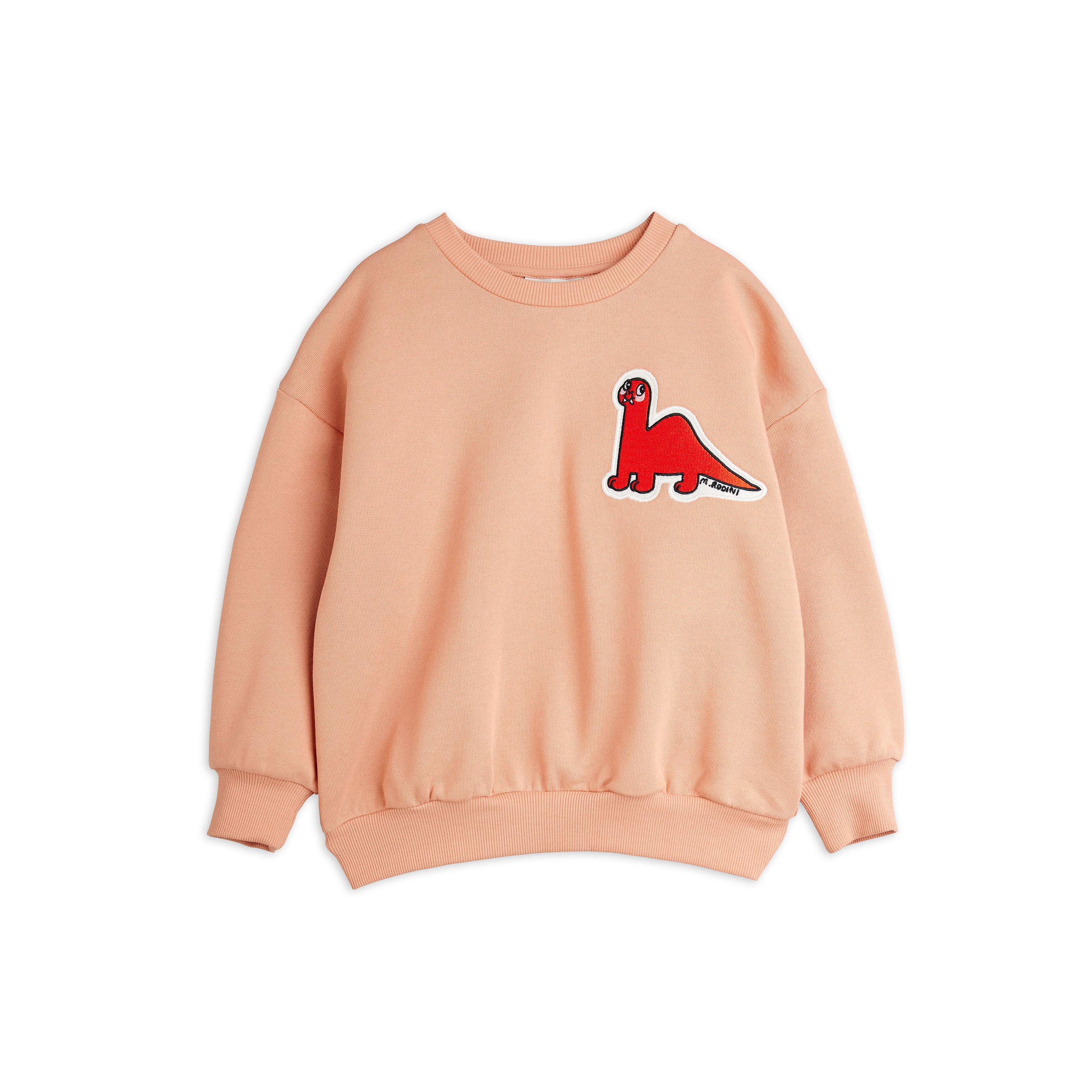 Dino Patch Sweater Pink