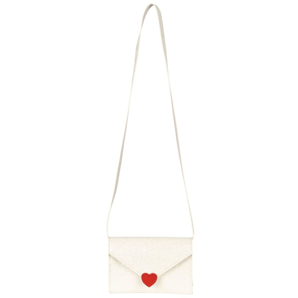 Love Letter Bag - Cream Glitter