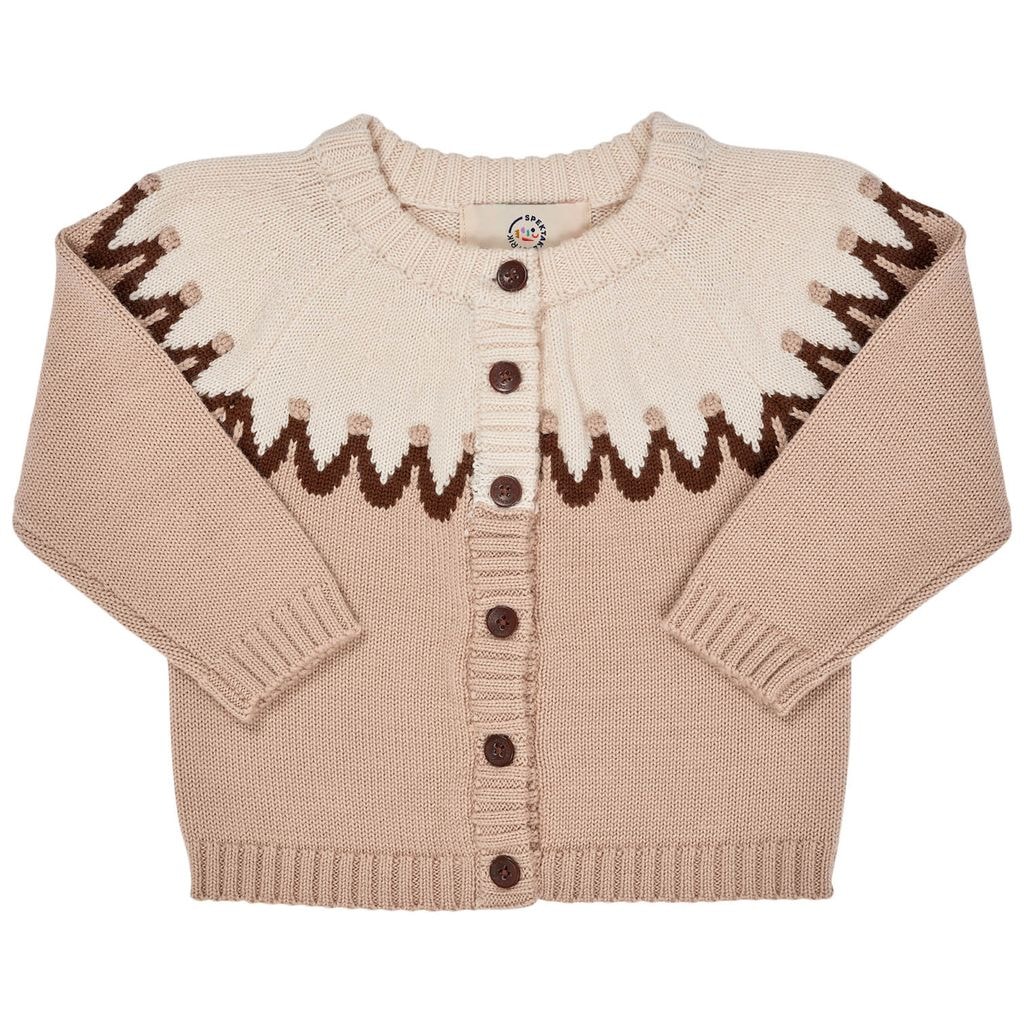 Cupcake Cardigan Beige