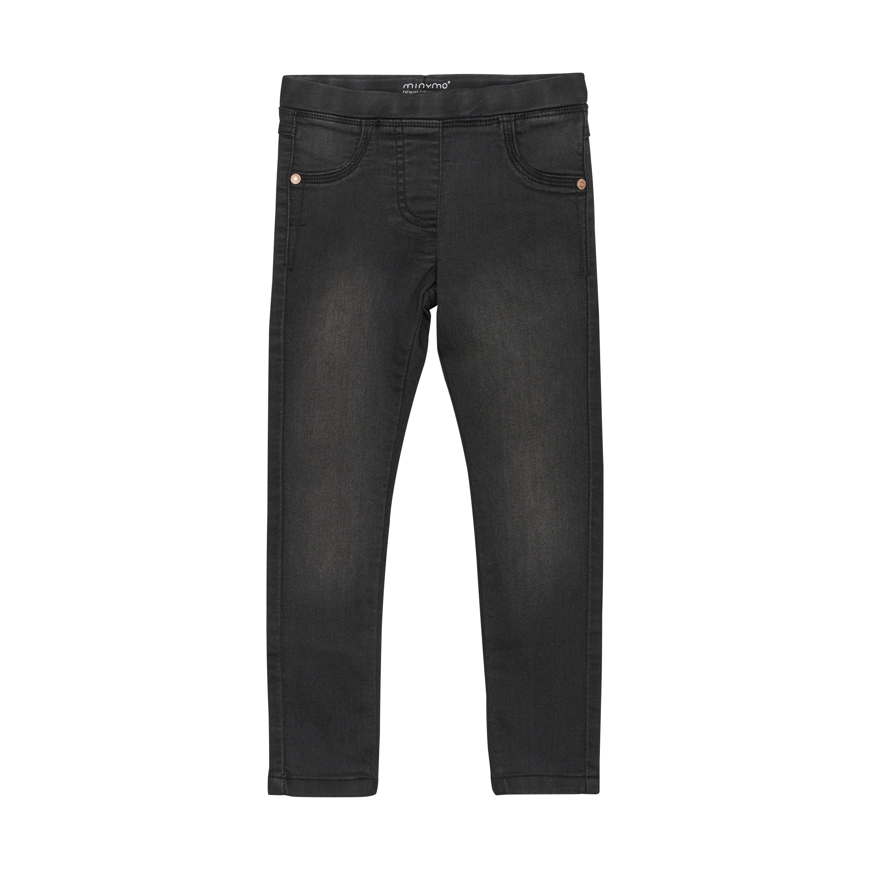 Stretchy Slim Fit Jeggings Grey Black