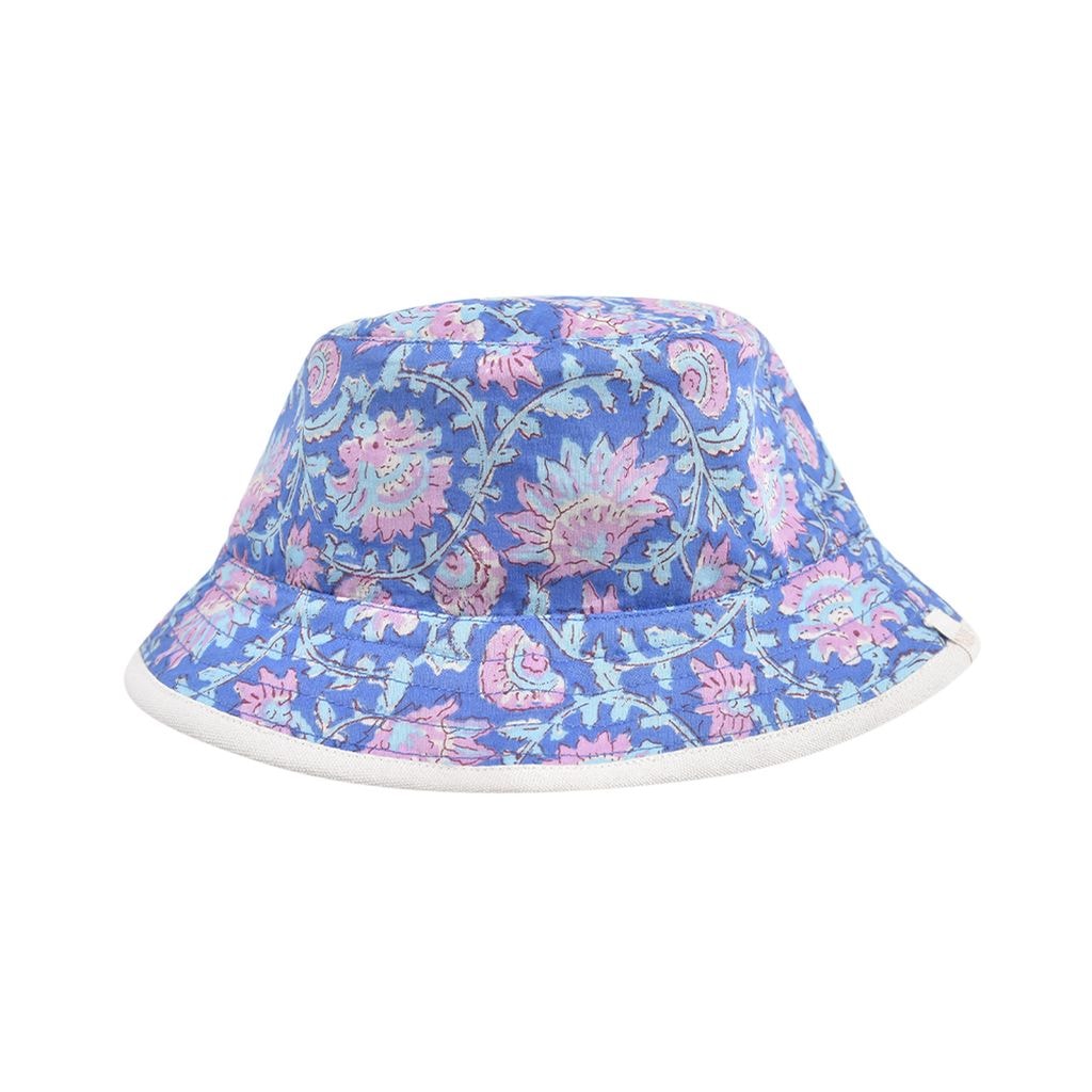 Lajik Sun Hat Blue Yellow Capri