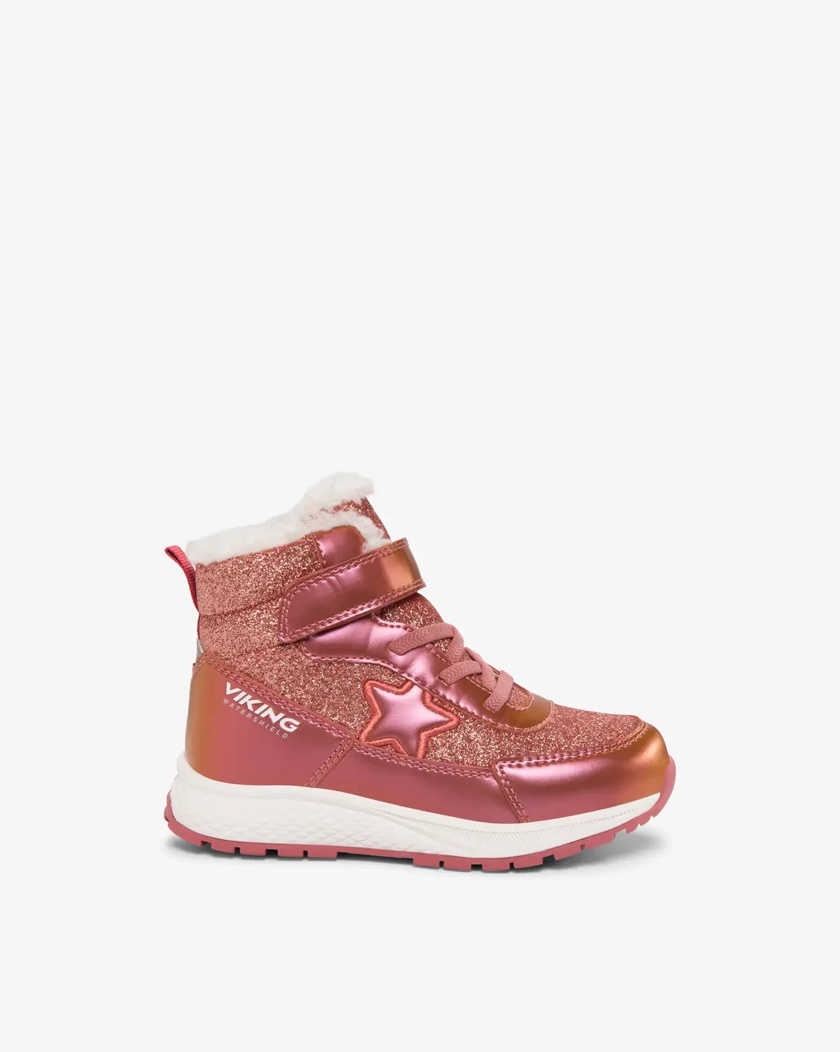 Equip Star Warm WP 1V SL Lämpimät Vedenpitävät Kengät Pink