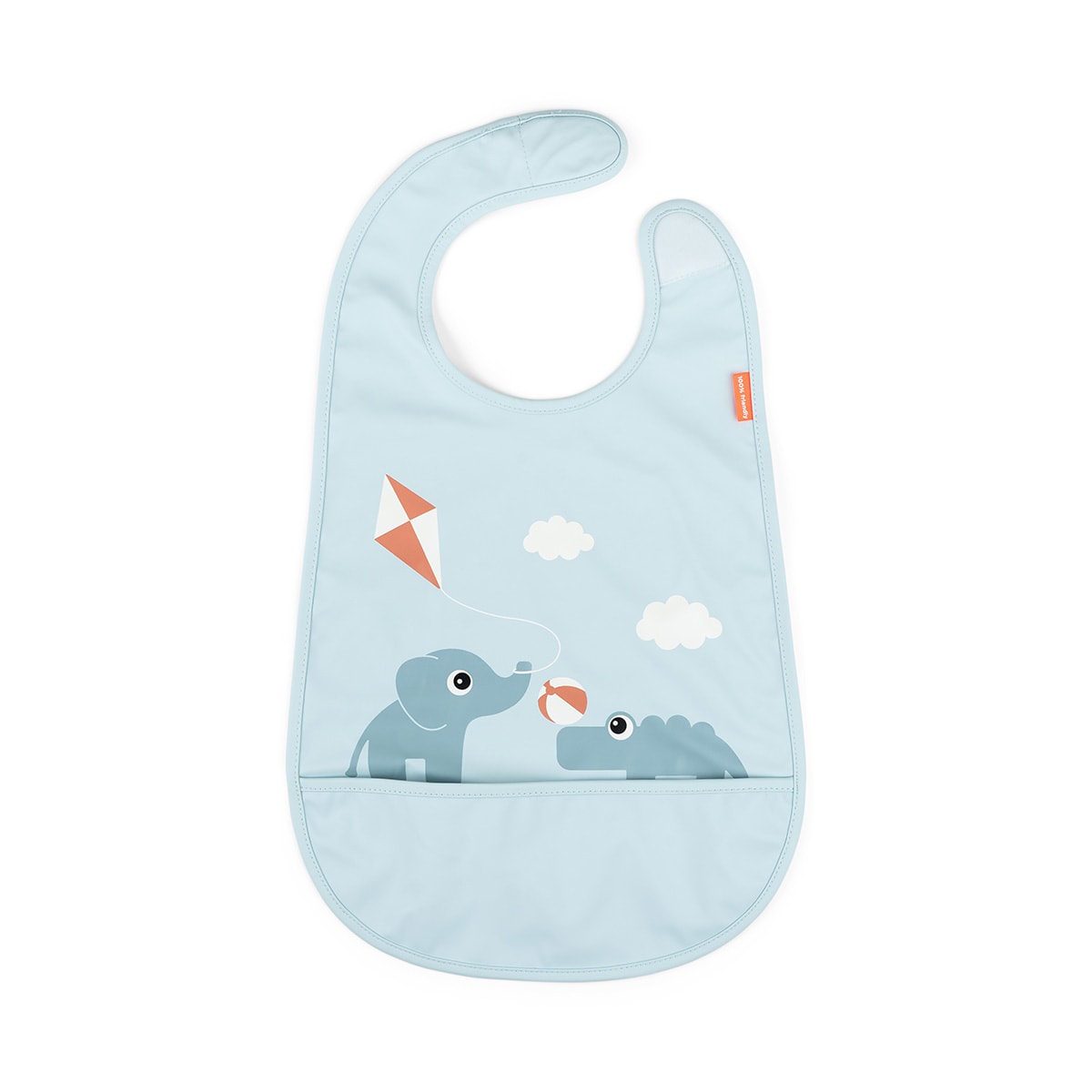 Playground Bib Med Kardborreband Blue 