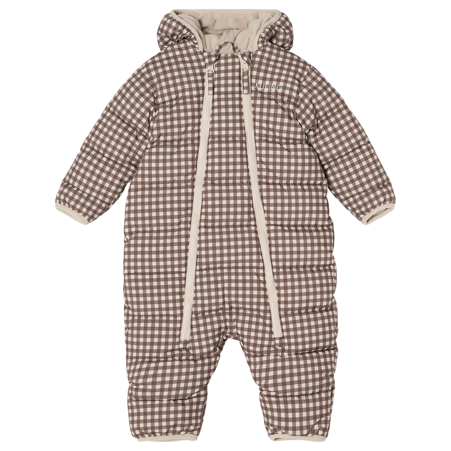 Bern Pufferoverall Brown Gingham