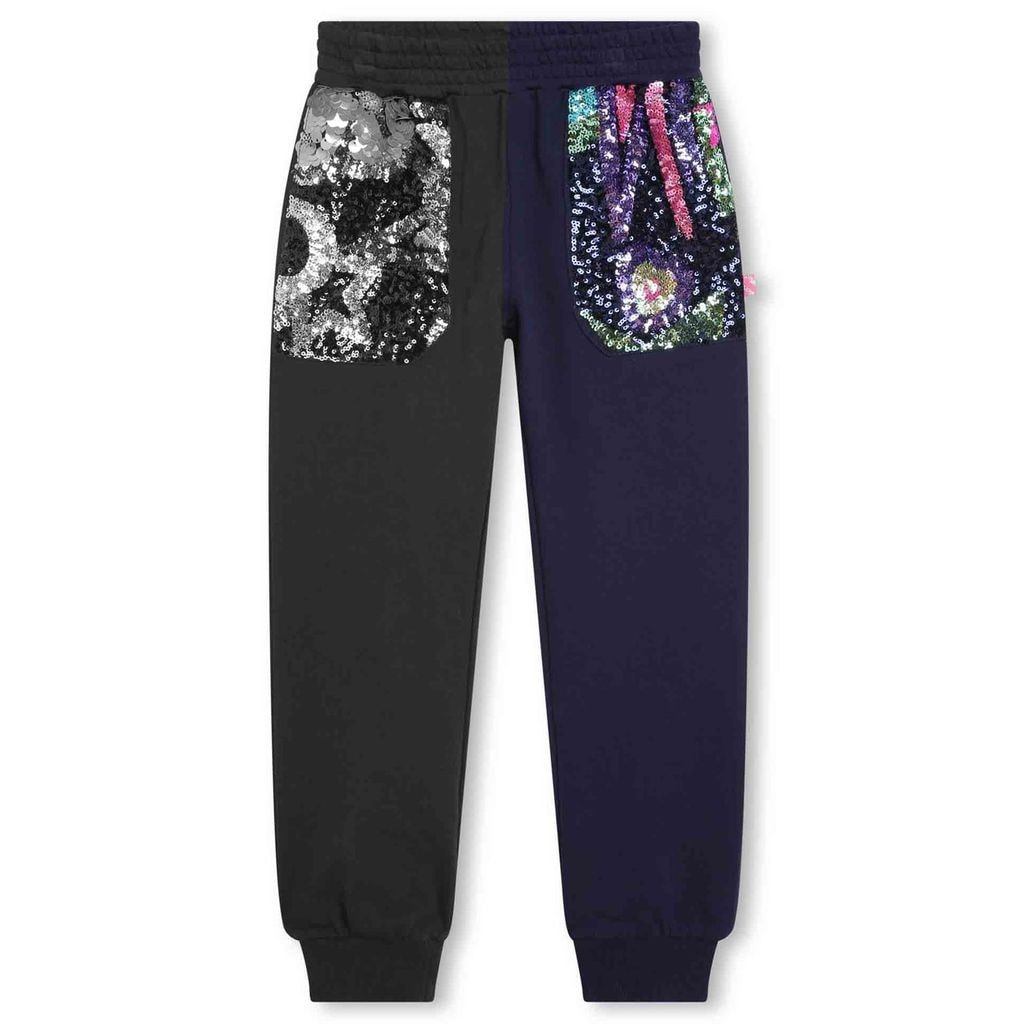 Color-blocked Sweatpants Navy