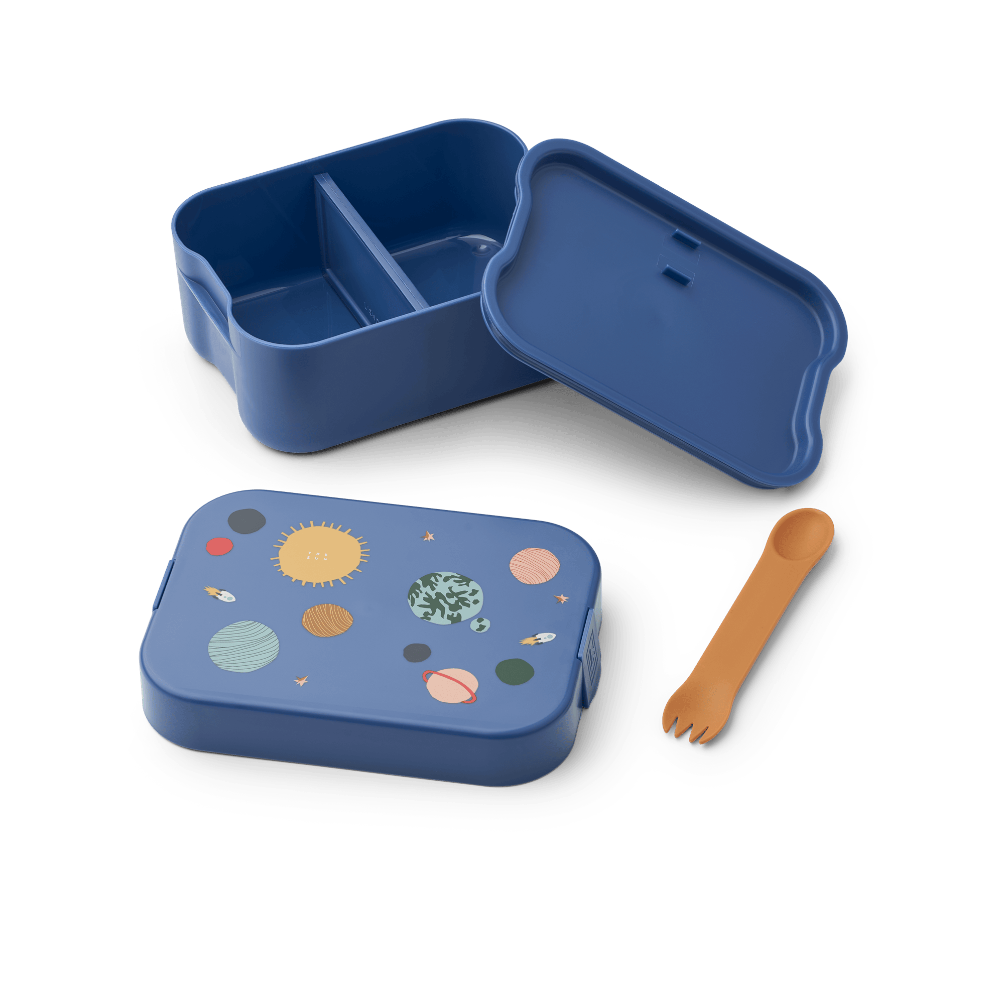 Chelsey Lunchbox Med Mönster Universe Classic Navy