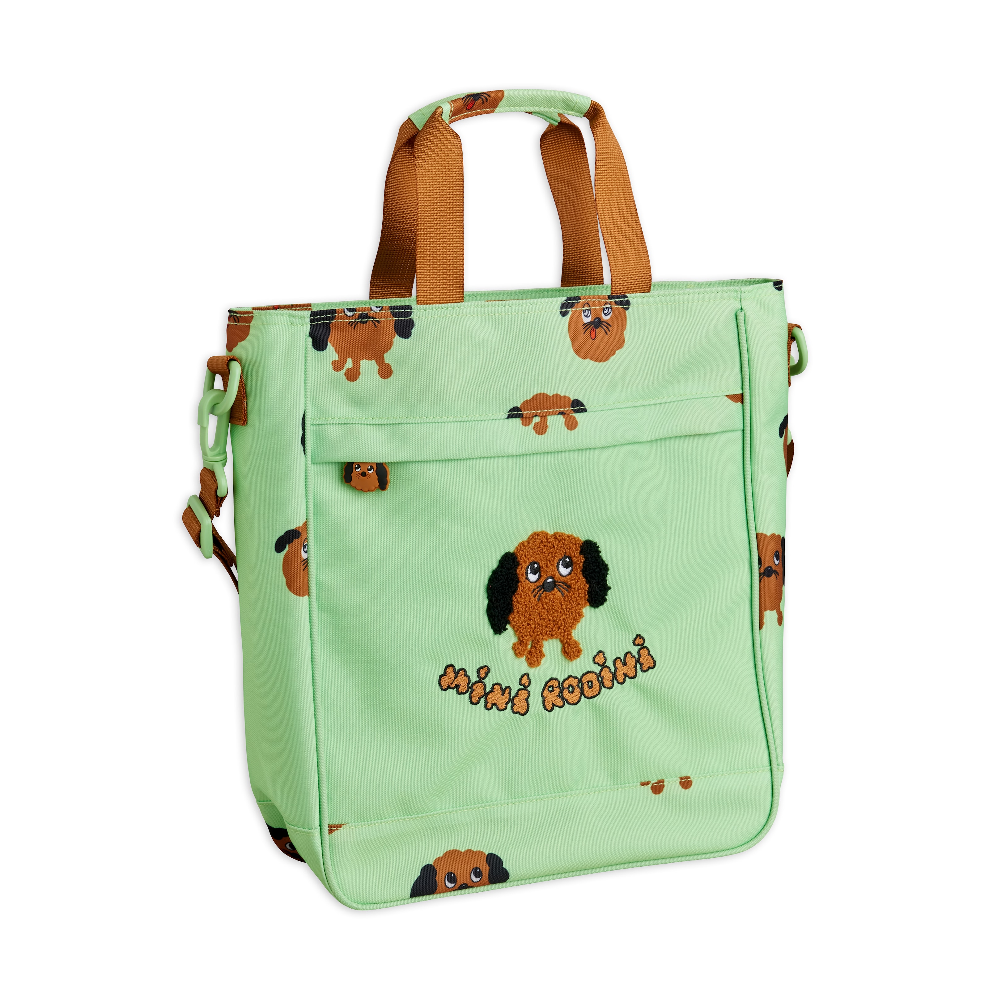 Doggies Aop Complimentary Bag Green