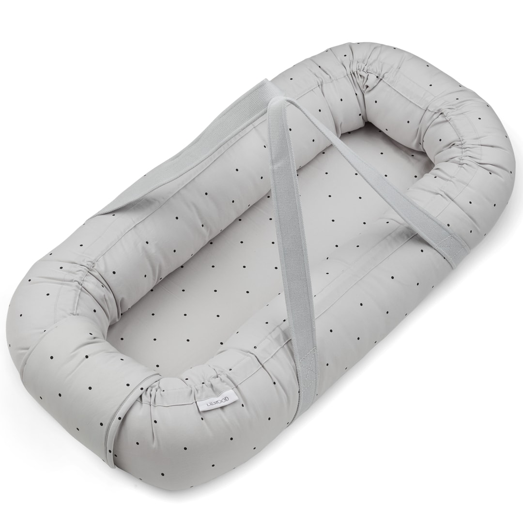Gro Painettu Babylift Classic Dot Dumbo Grey