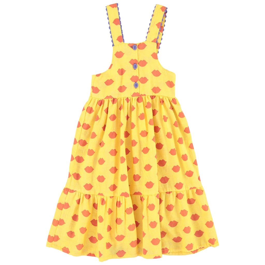 Printed Dress Yellow