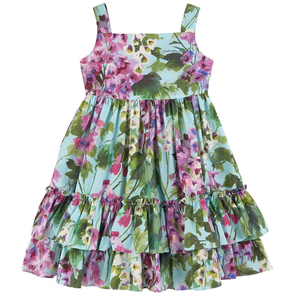 Floral Dress Blue