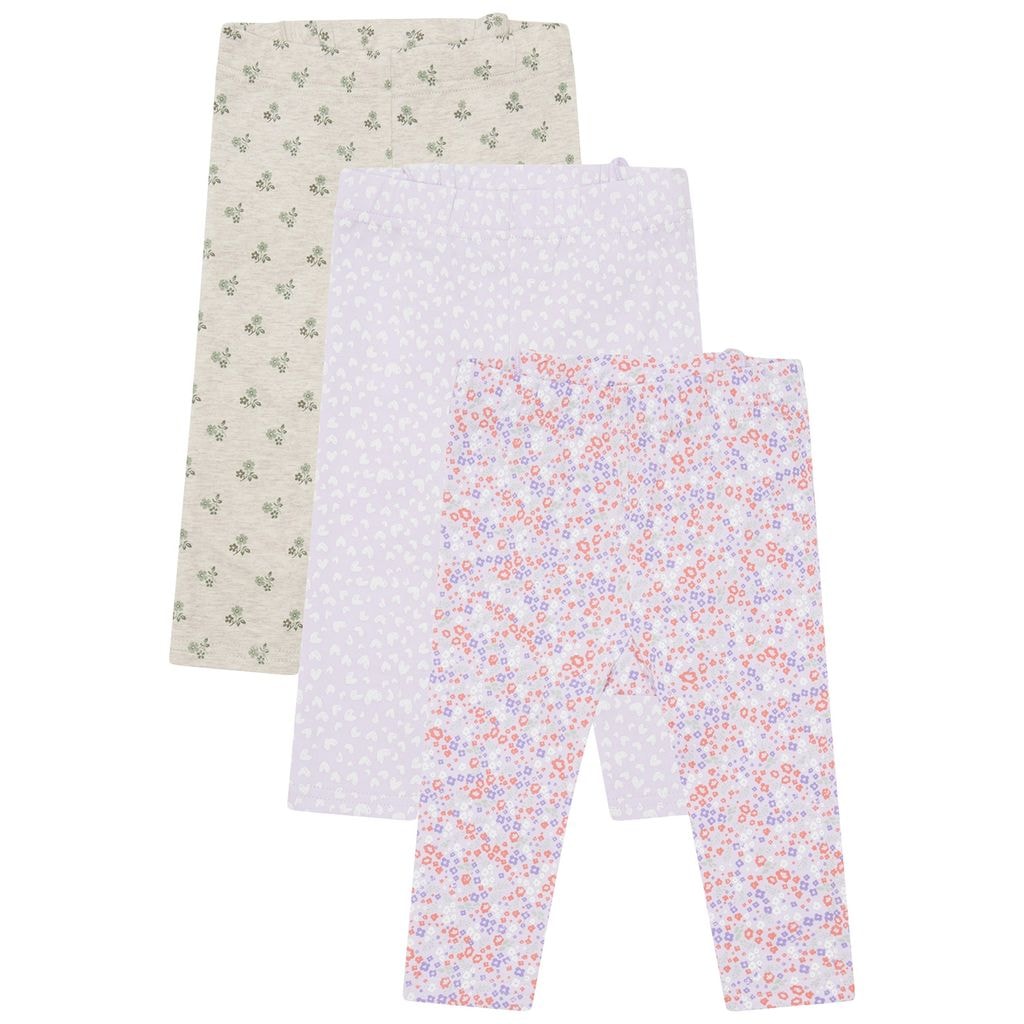 Liva 3-pack Leggings Wheat Melange