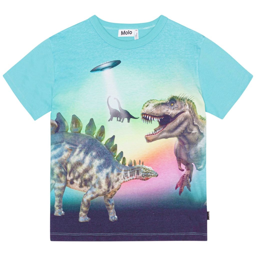 GOTS Riley T-paita Beaming Dinos
