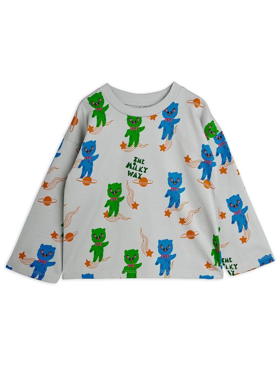 Aliens Long Sleeve Tee Grey 