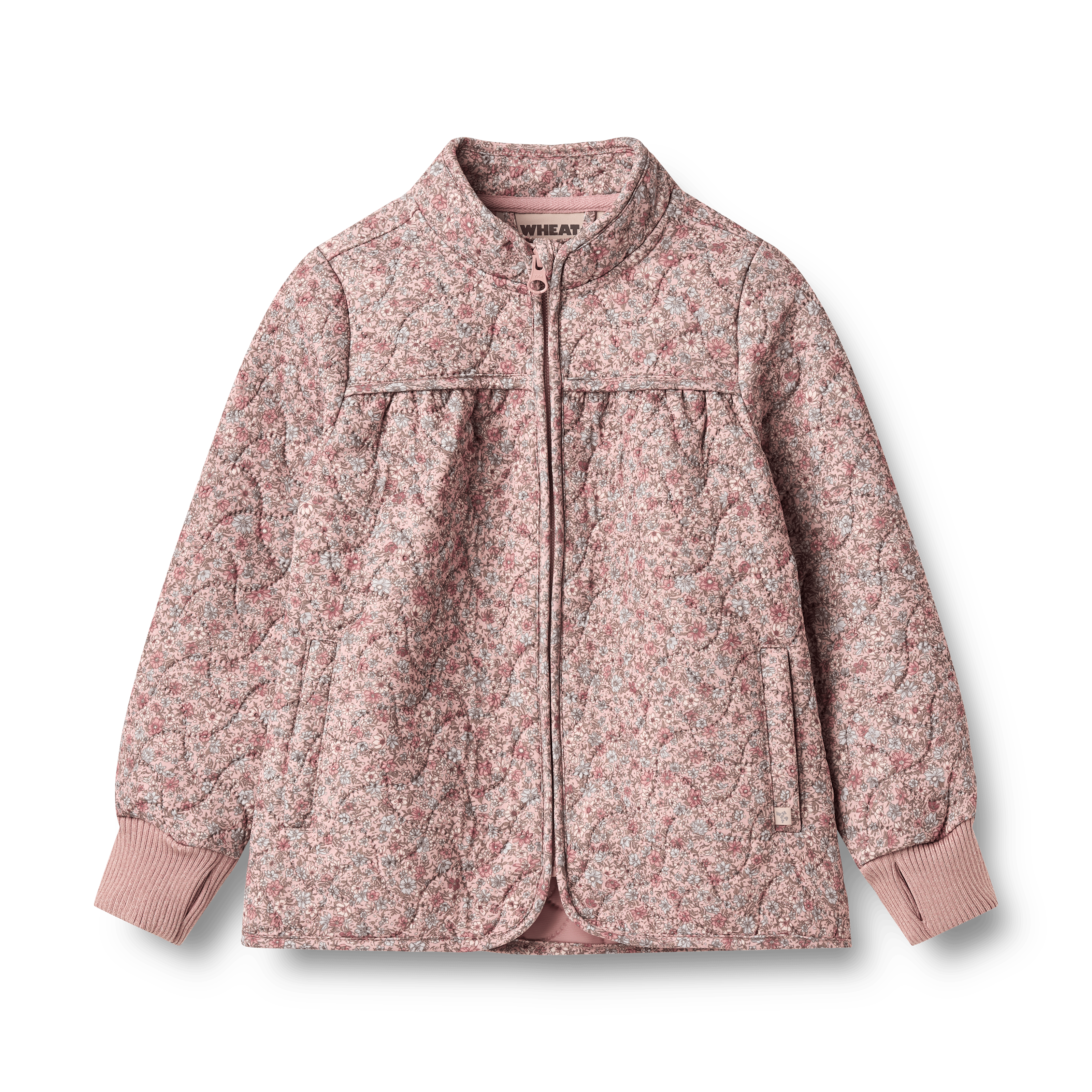Thilde Thermo Jacket Soft Lavender Flowers