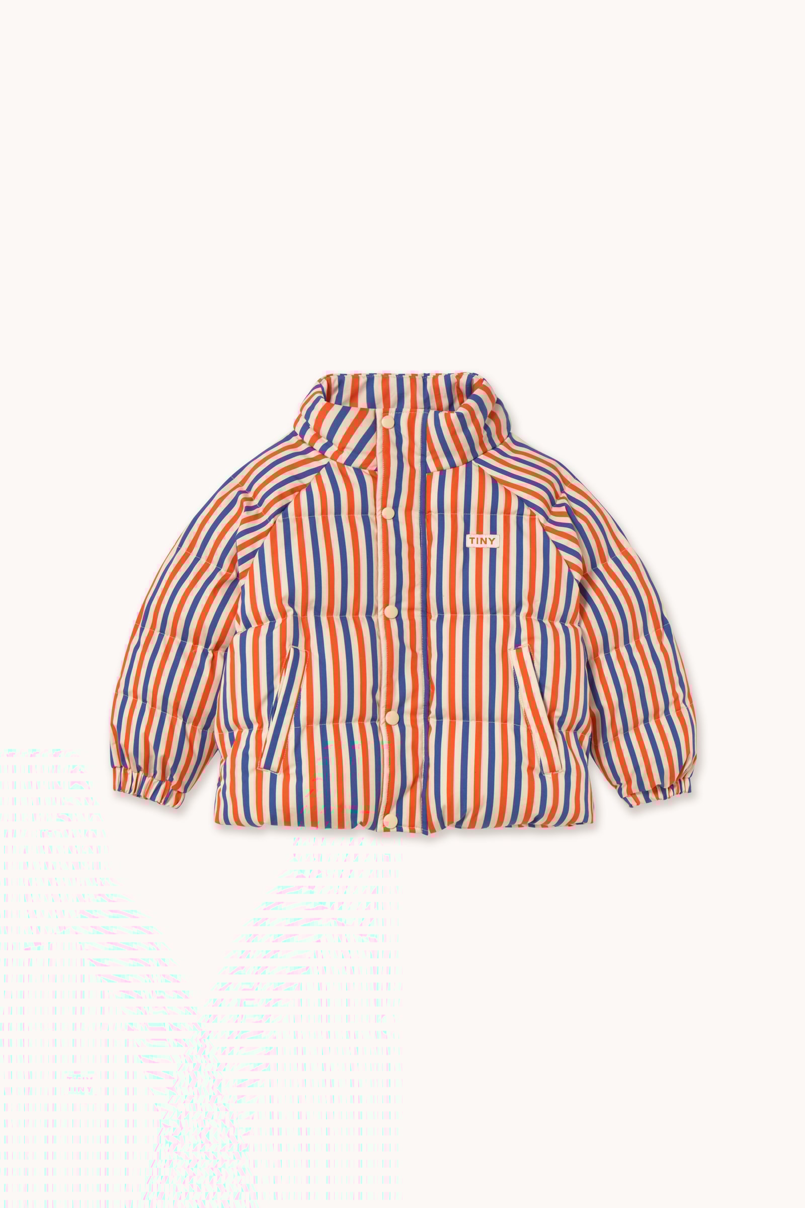 Kort Vadderad Jacka Summer Red