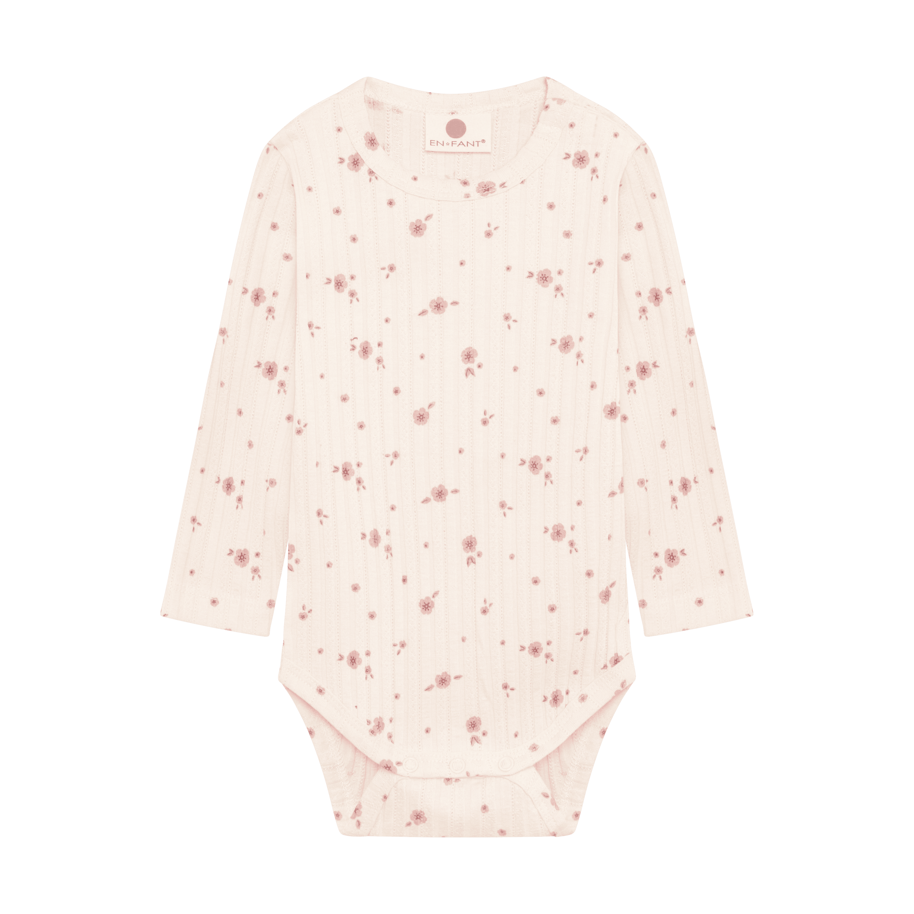 Långärmad Body Pearled Ivory