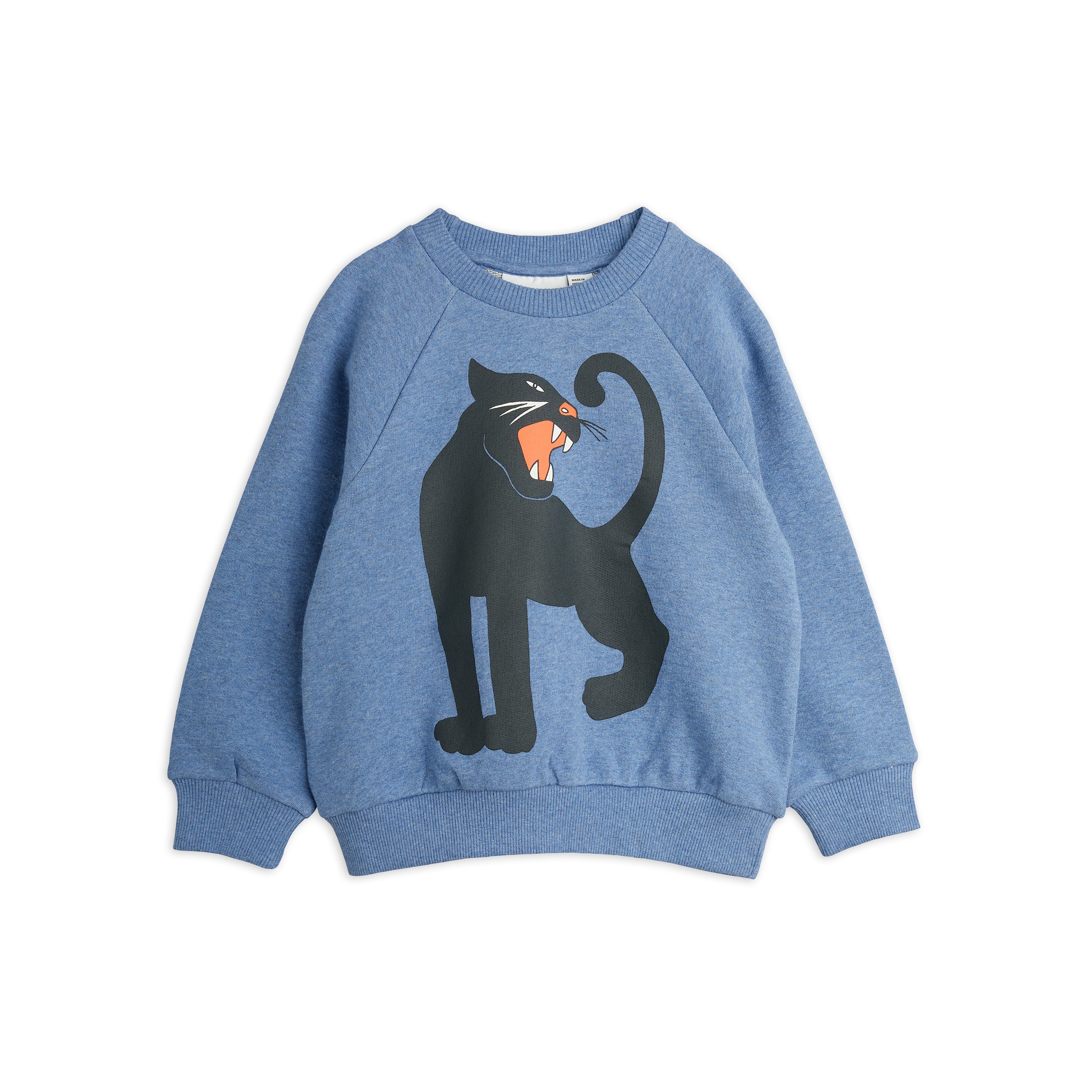 GOTS Panther Sp Melange Sweatshirt Blue