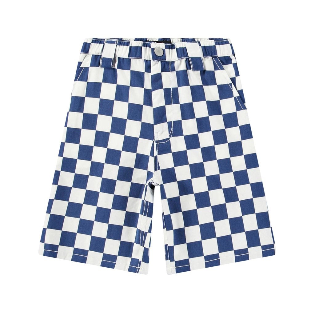 Aubery Shorts Best Blue Check