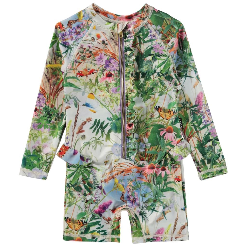 Nigella Yksiosainen Rashguard-uimapuku Painted Dots