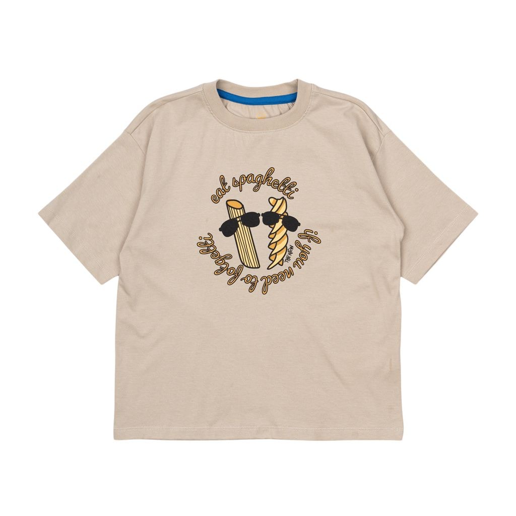 GOTS Nocchci Tee Feather Gray
