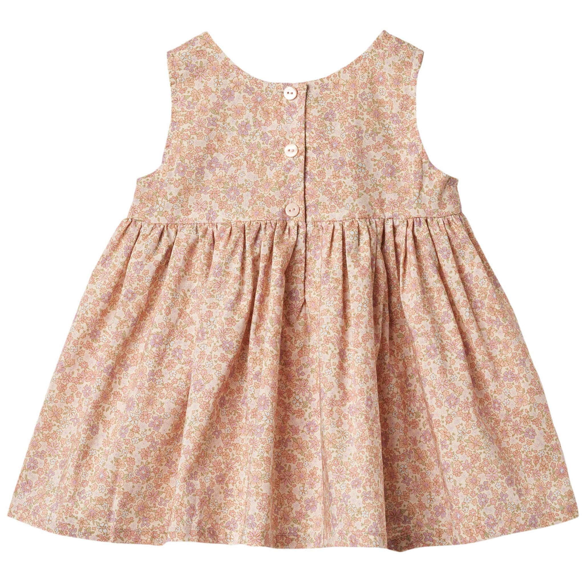 Sienna Pinafore-klänning Lilac Flowers