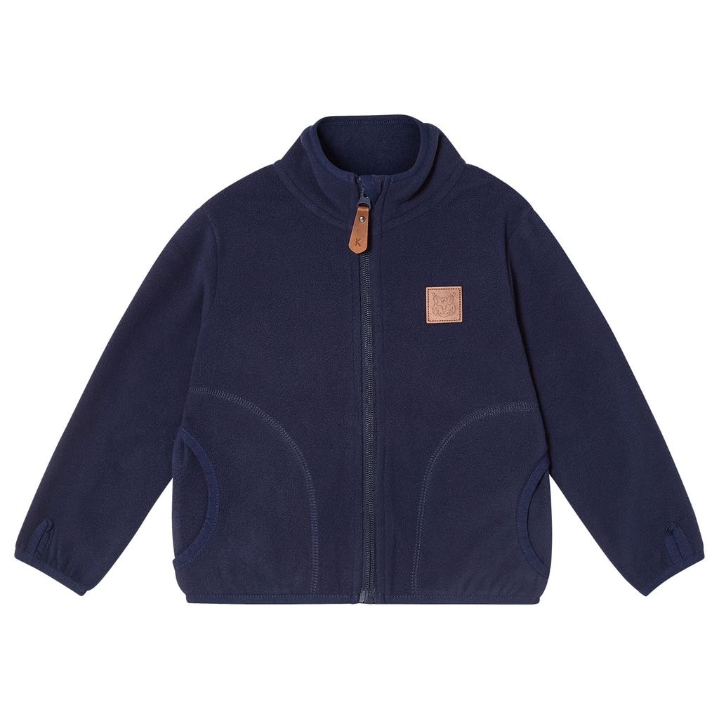 Northpole Kierrätetty Fleece-takki Laivastonsininen