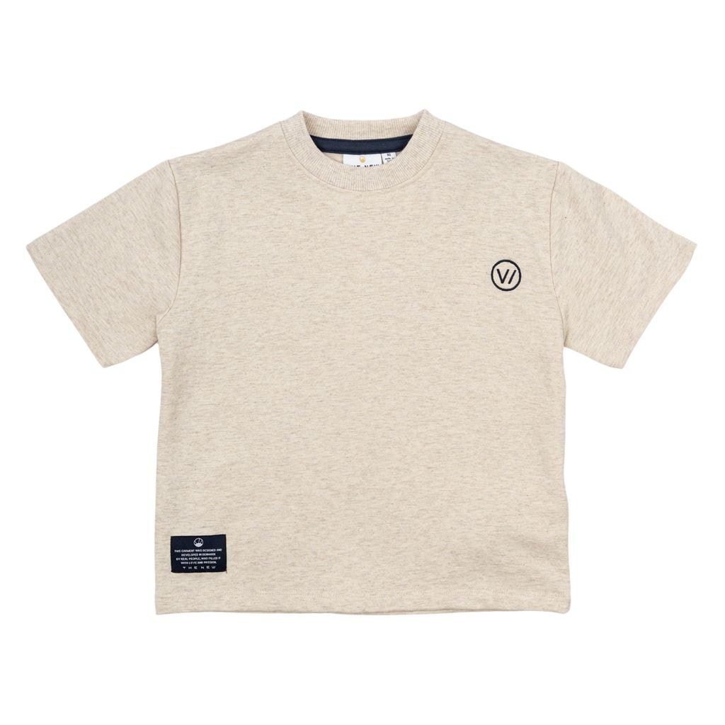 Norval Tee Oatmeal Melange
