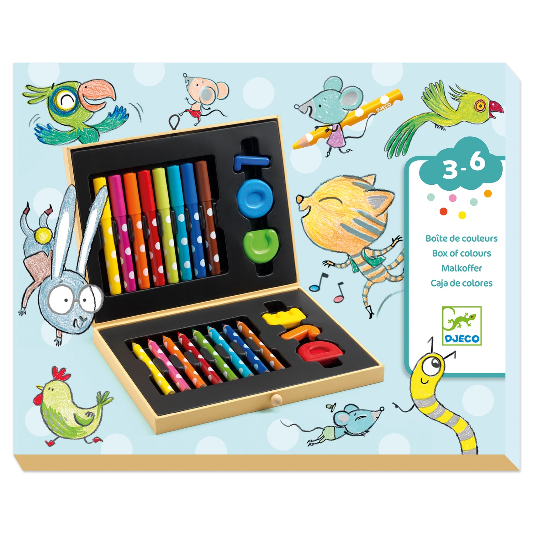 Box Of Colour Pens