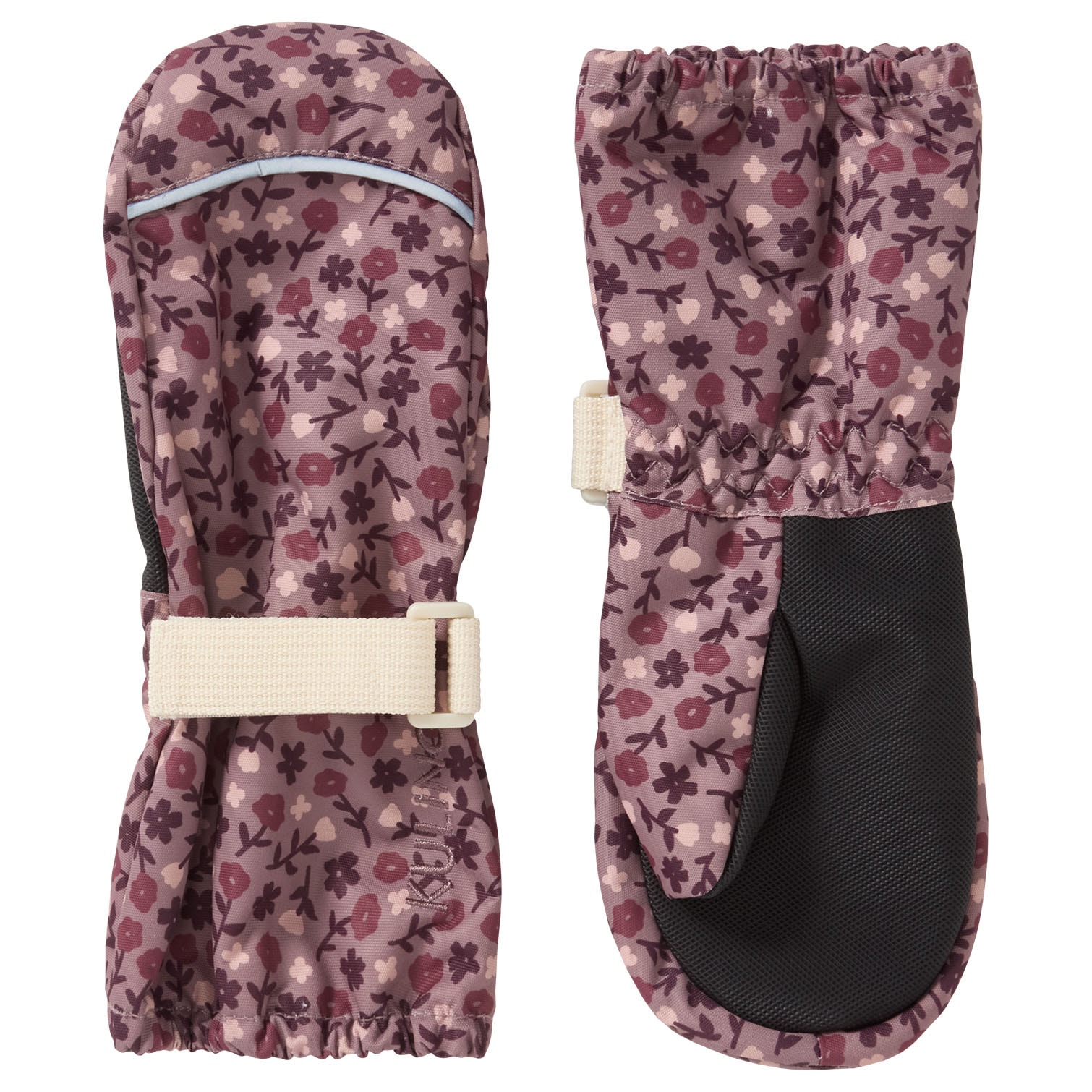 Helsinki Shell Mittens Lilac Flower