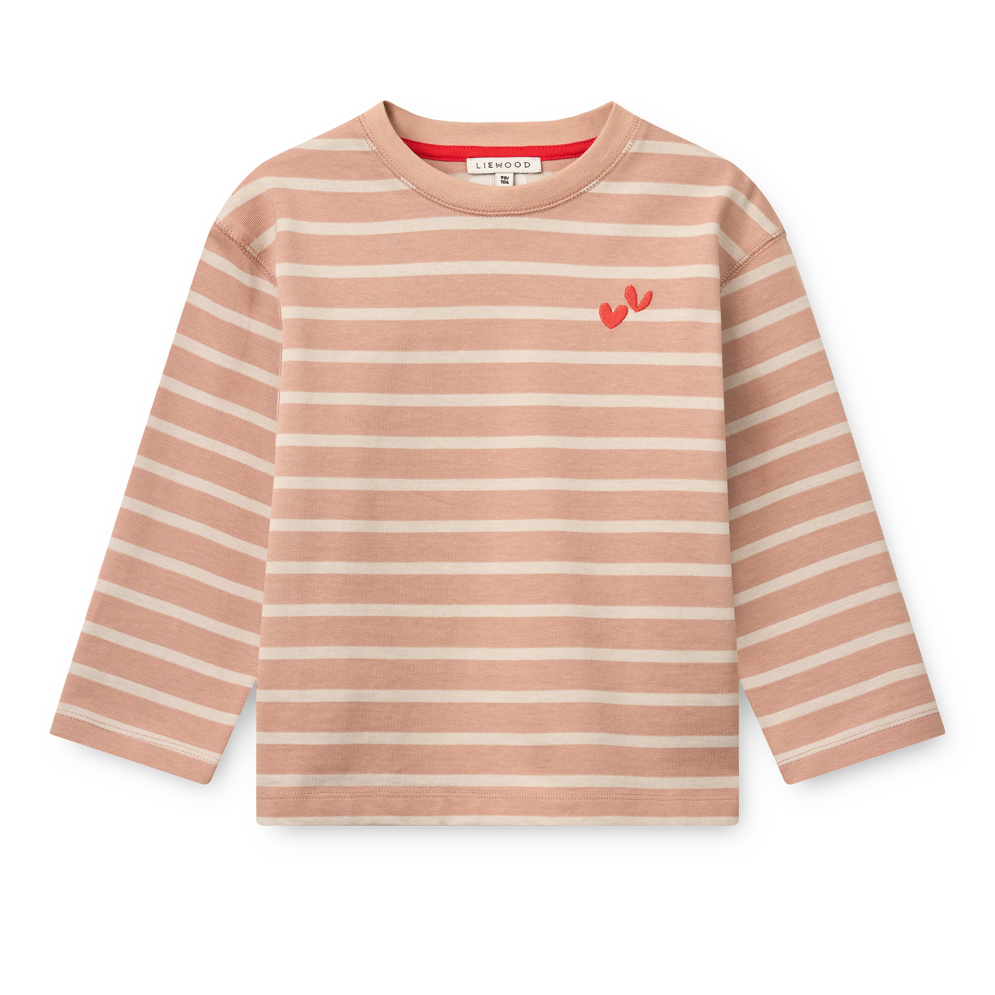 Tyler Stripe LS T-shirt Pale Tuscany Sandy Stripe