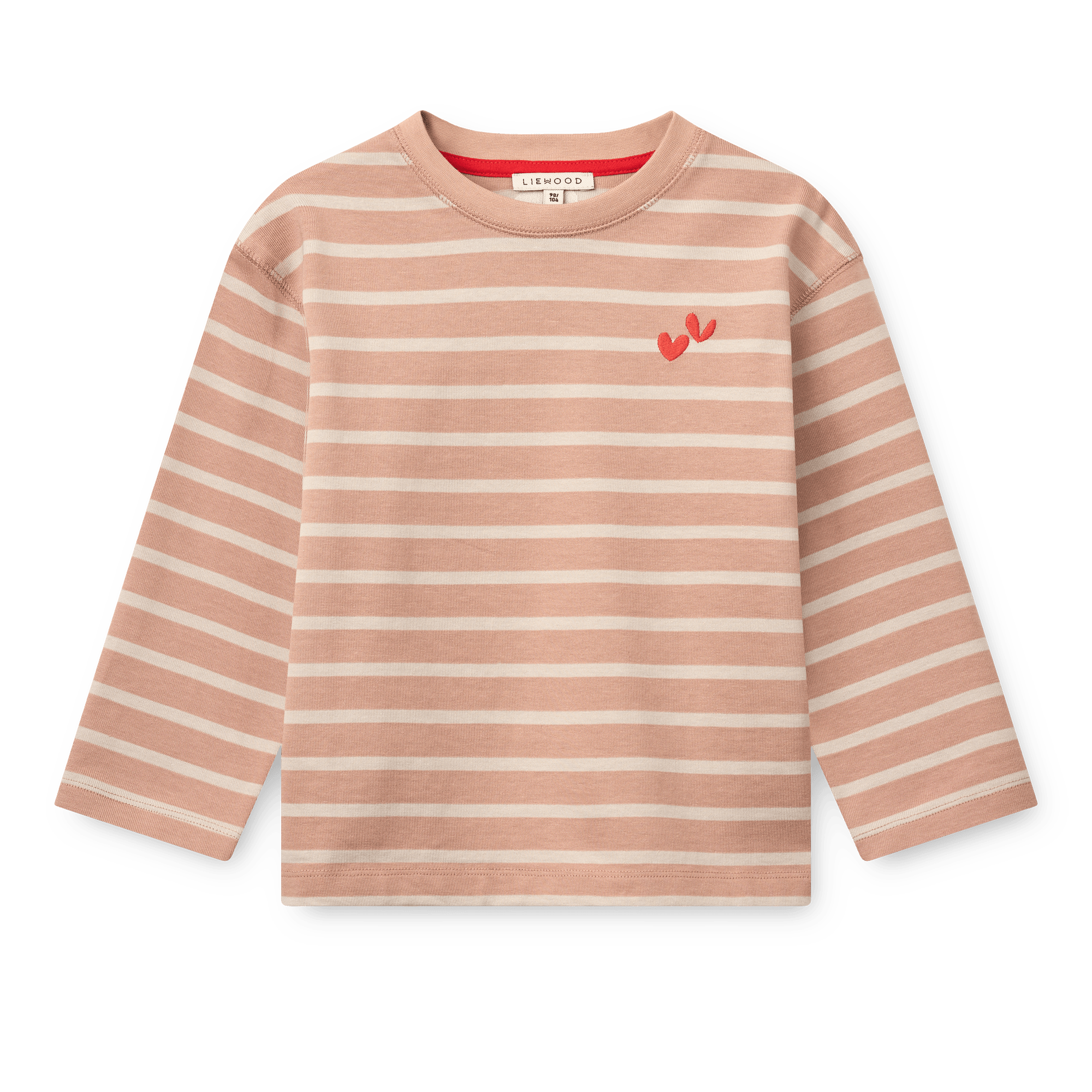 Tyler Långärmad T-shirt Pale Tuscany Sandy Stripe