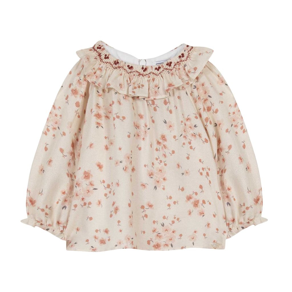 Blouse with Collar Powder