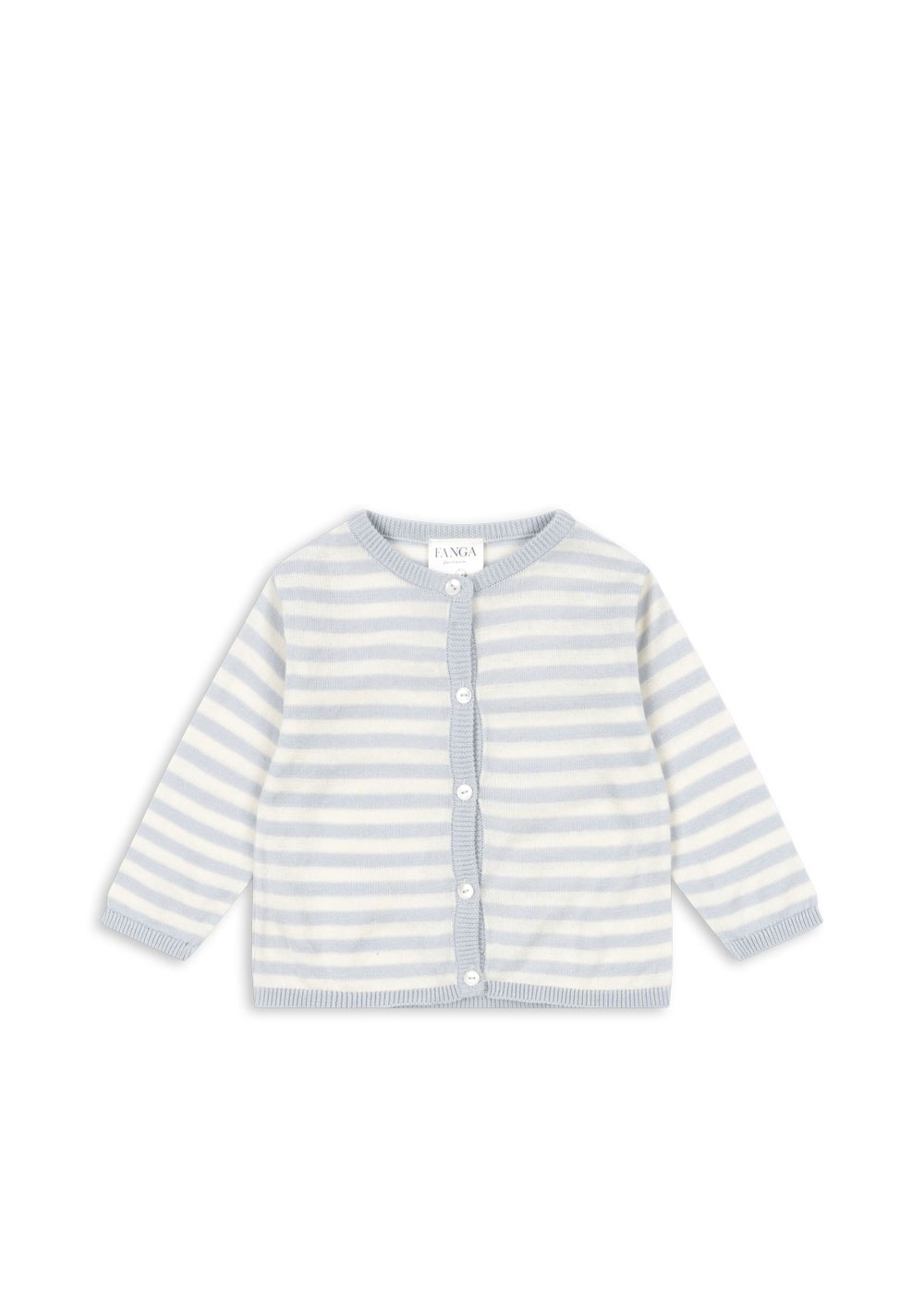Venti Strikket Cardigan Gray Dawn