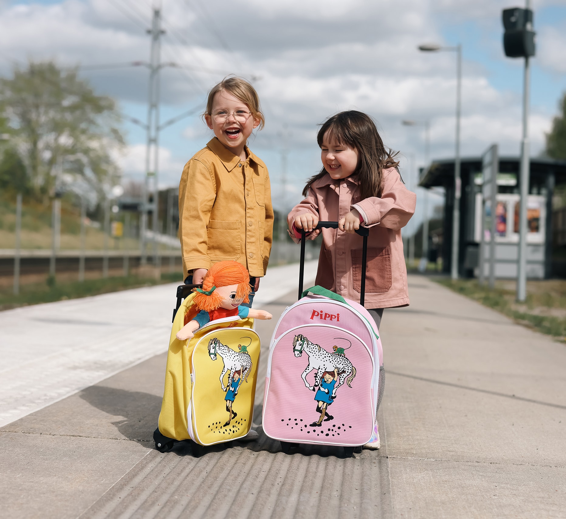 Pippi Rullbag Pink