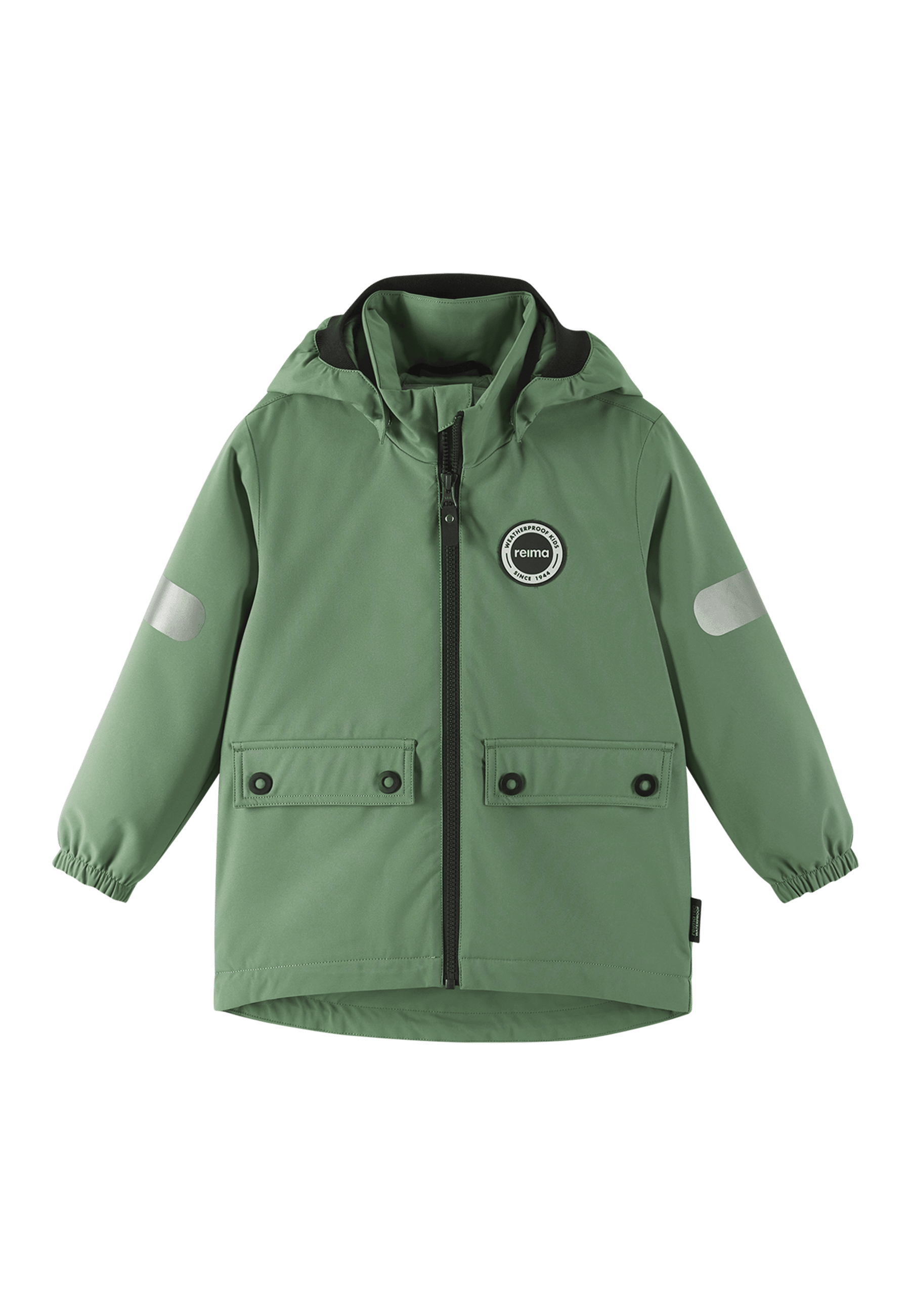 ReimaTec Symppis Waterproof Jacket Green Clay