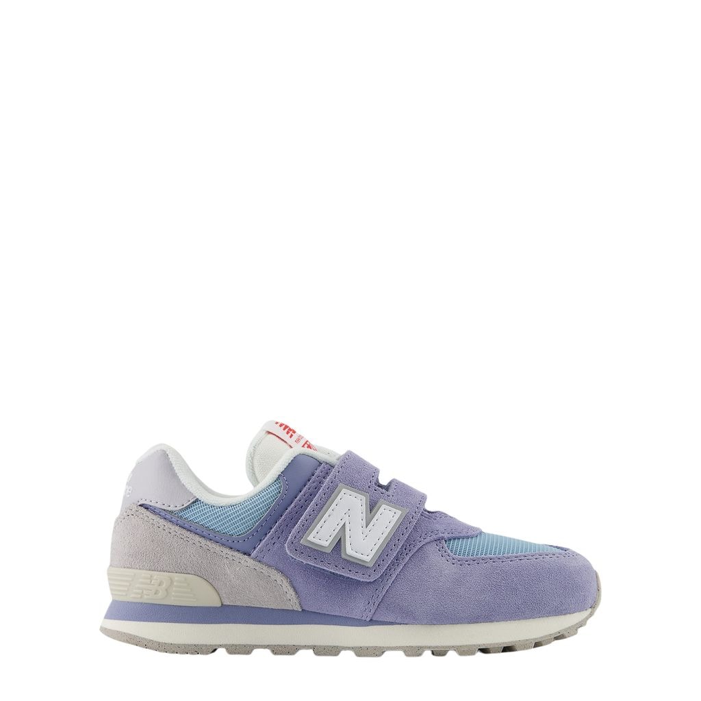 574 Kids Hook & Loop Sneakers Dusk Shower