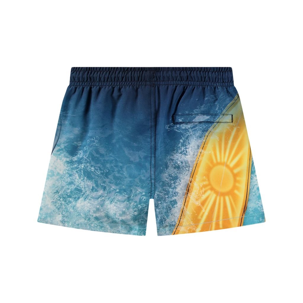 Niko Boardshorts Surf Art Blue Chill