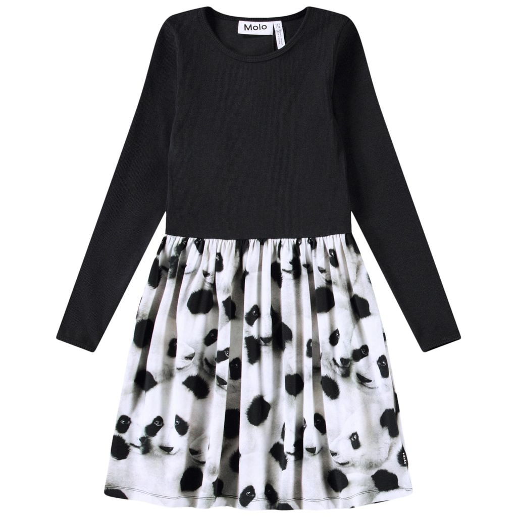 Credence Long-Sleeved Dress Giant Panda
