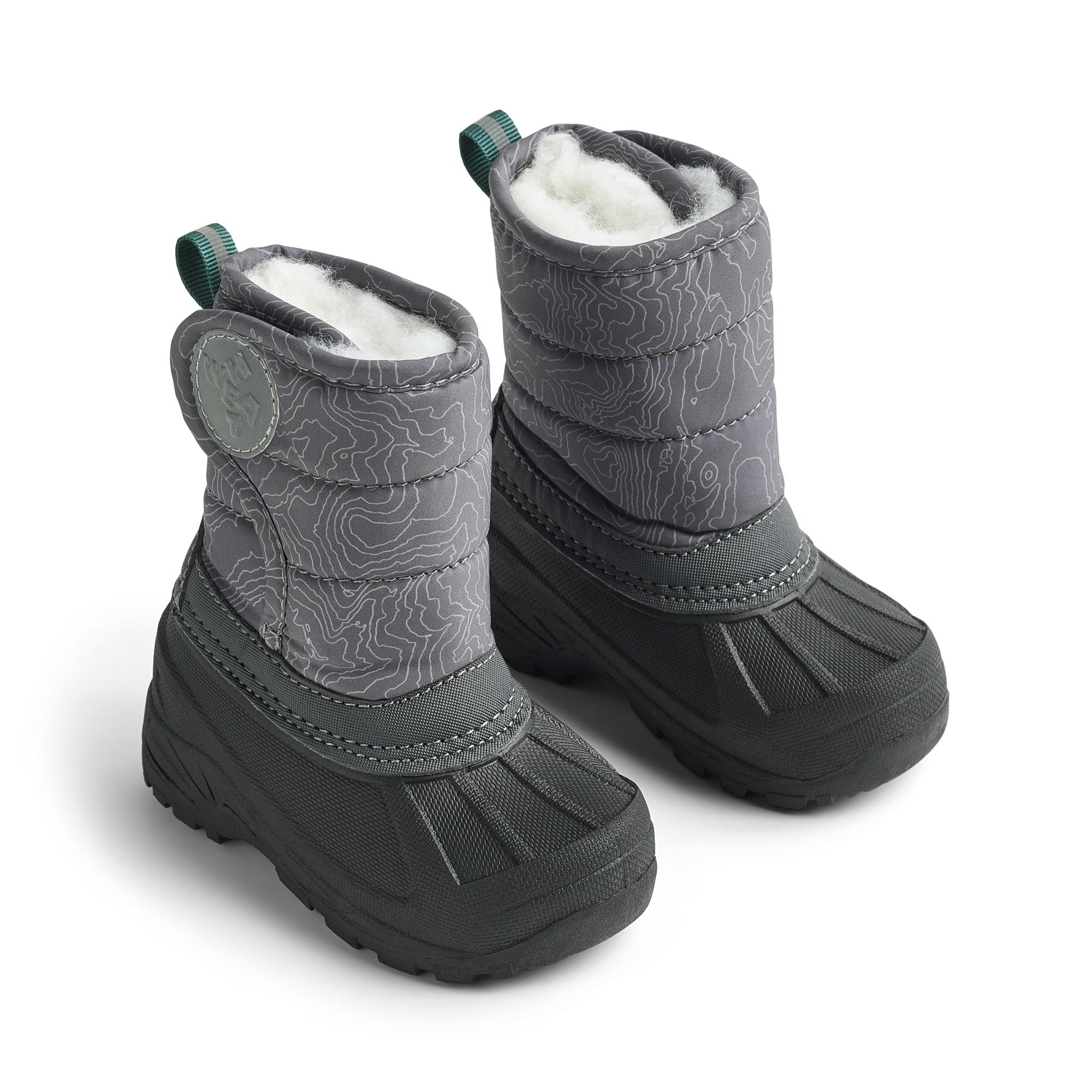 Winty Talvisaappaat Dark Reflective Map