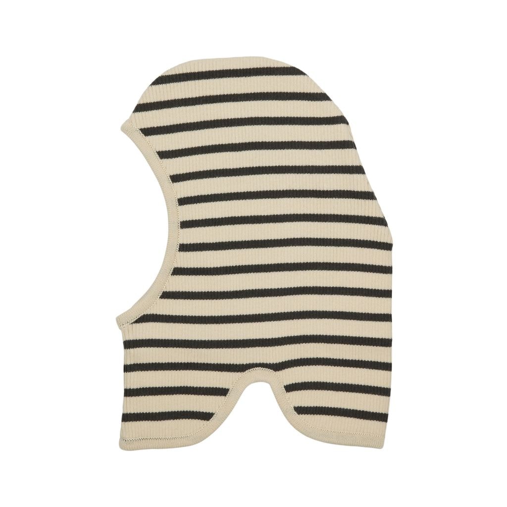 Flye Striped Balaclava Cream