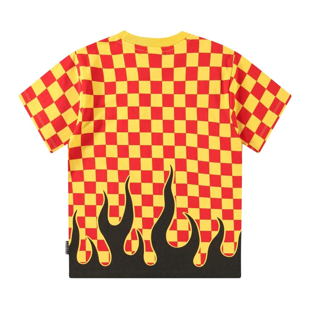 Rodney Short-Sleeved T-Shirt Flame Check