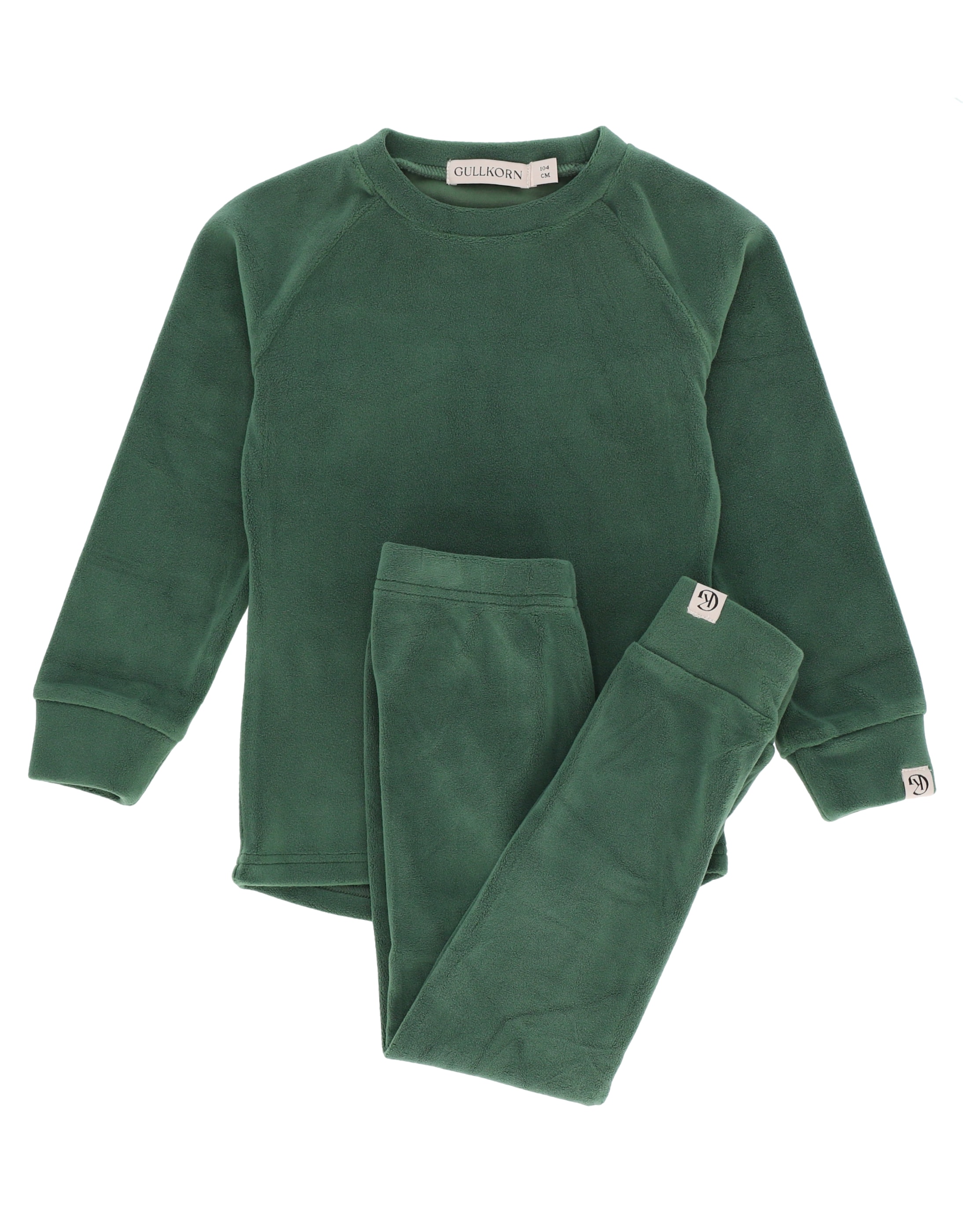 Jona Fleece-set Deep Green