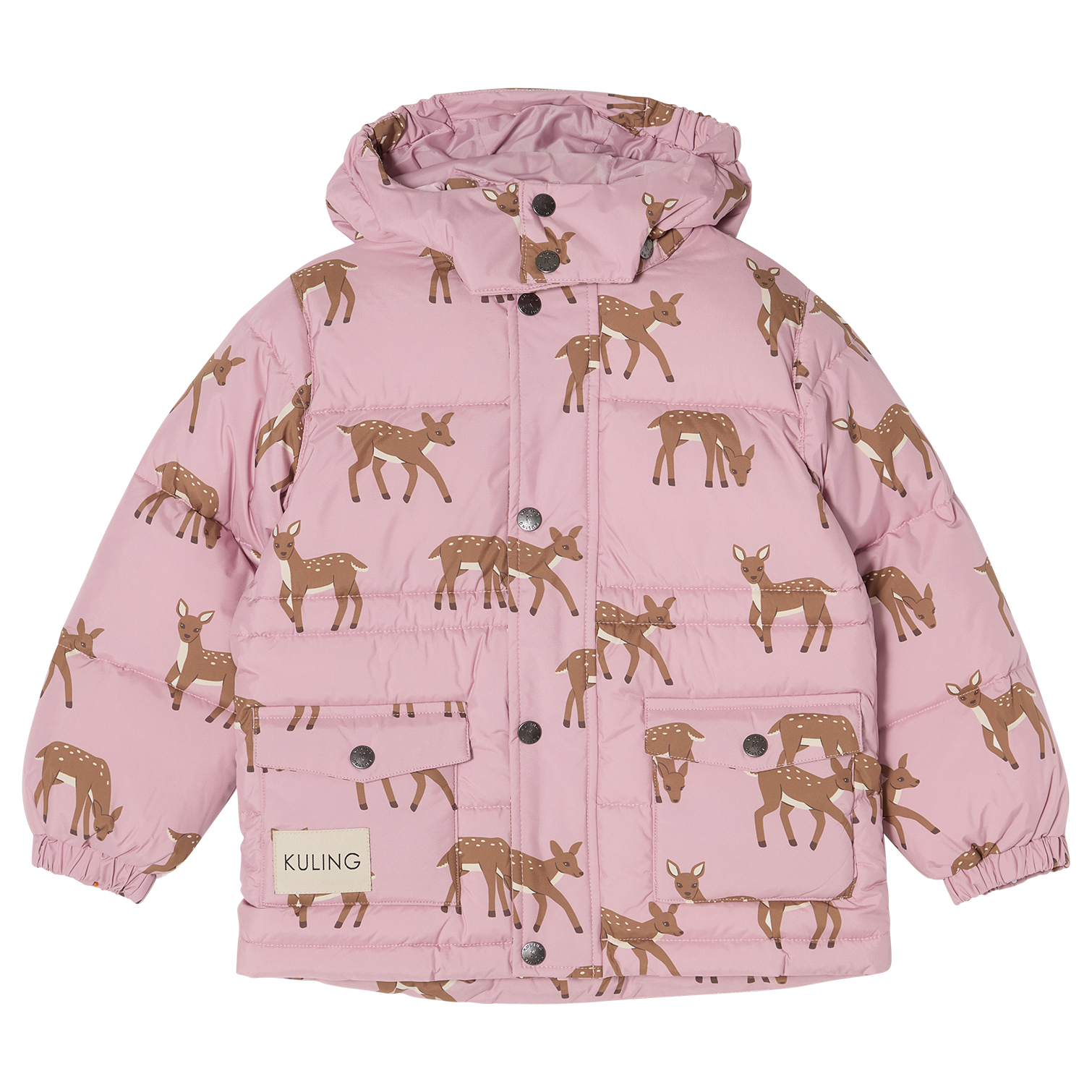 Cleveland Pufferjacka Pink Deer