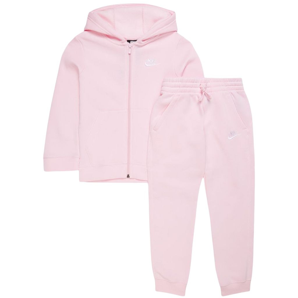 Set With Hoodie And Sweatpants Pink