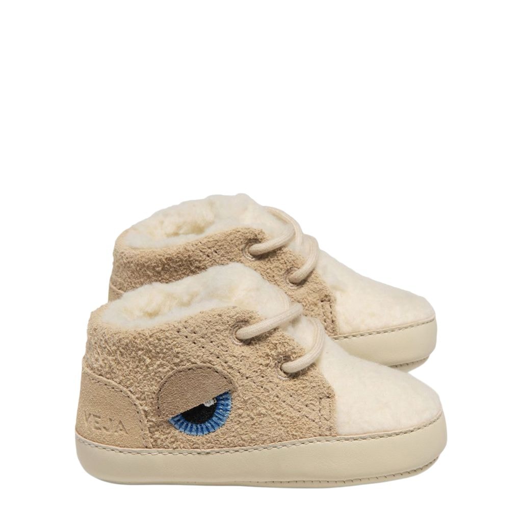 Veja x BigStuffed Crib shoes Almond