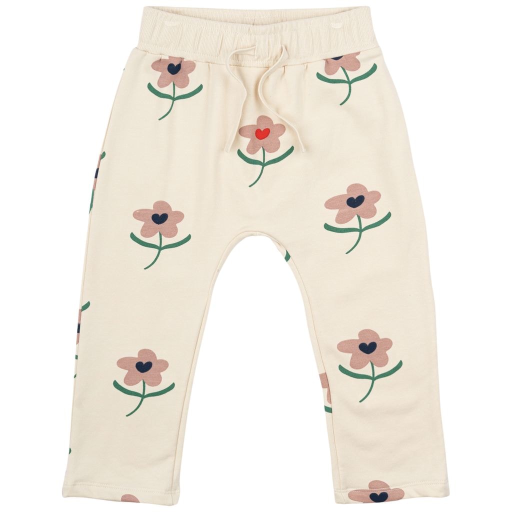 GOTS Netty Sweatpants White Swan