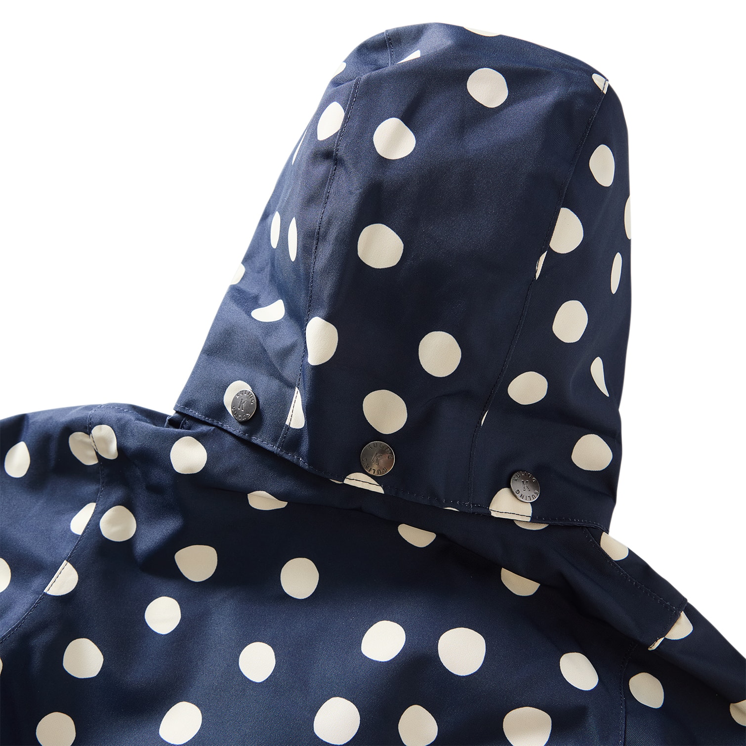 Stockholm Skaljakke Navy Polka Dots