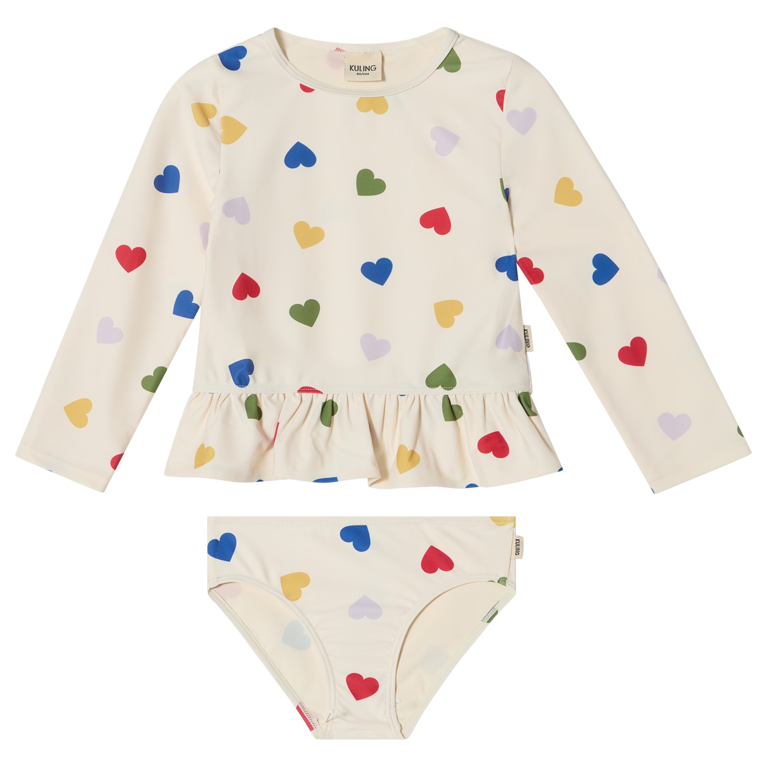 Florence UV-set Rainbow Hearts 