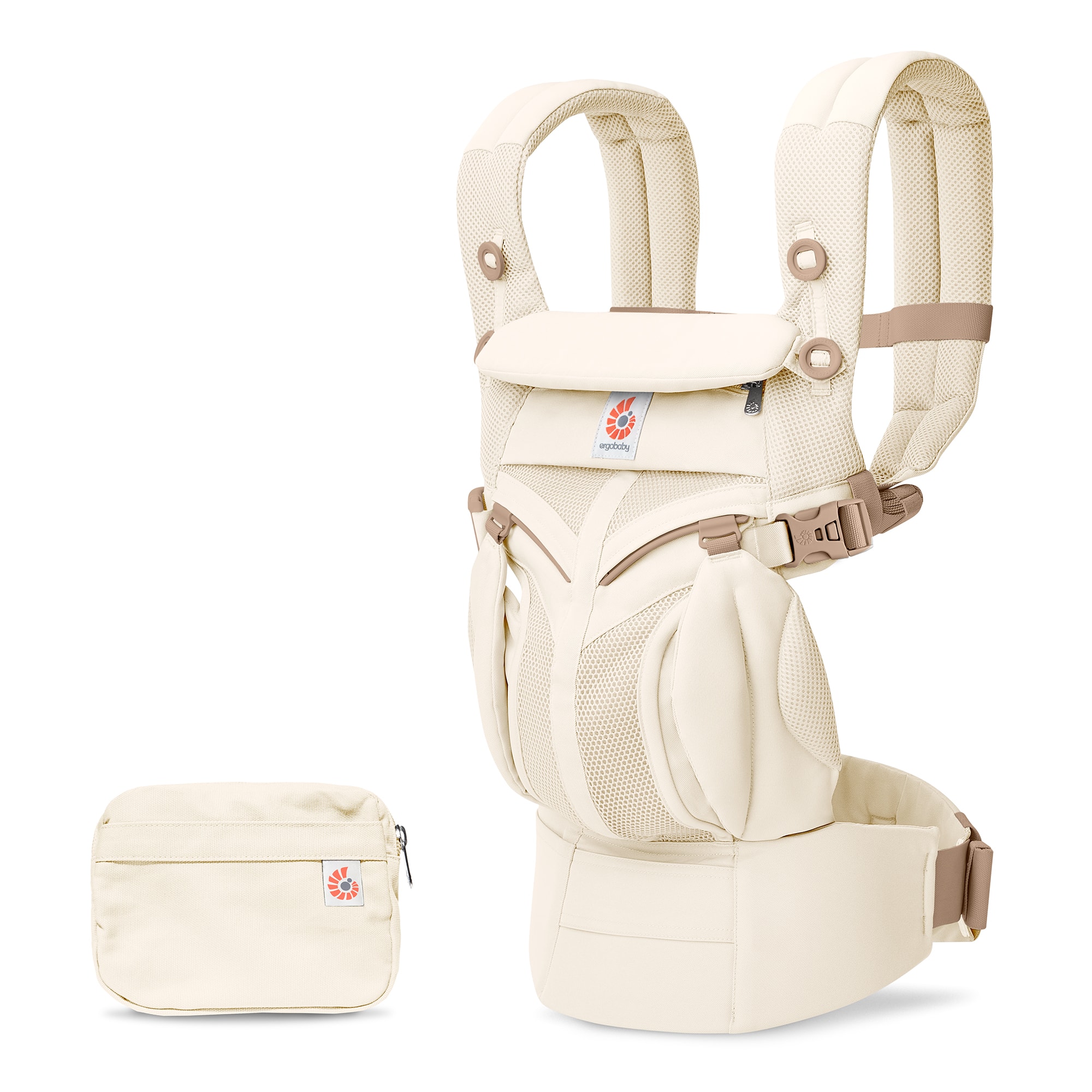 Omni Classic Mesh Baby Carrier Luminous Ivory 